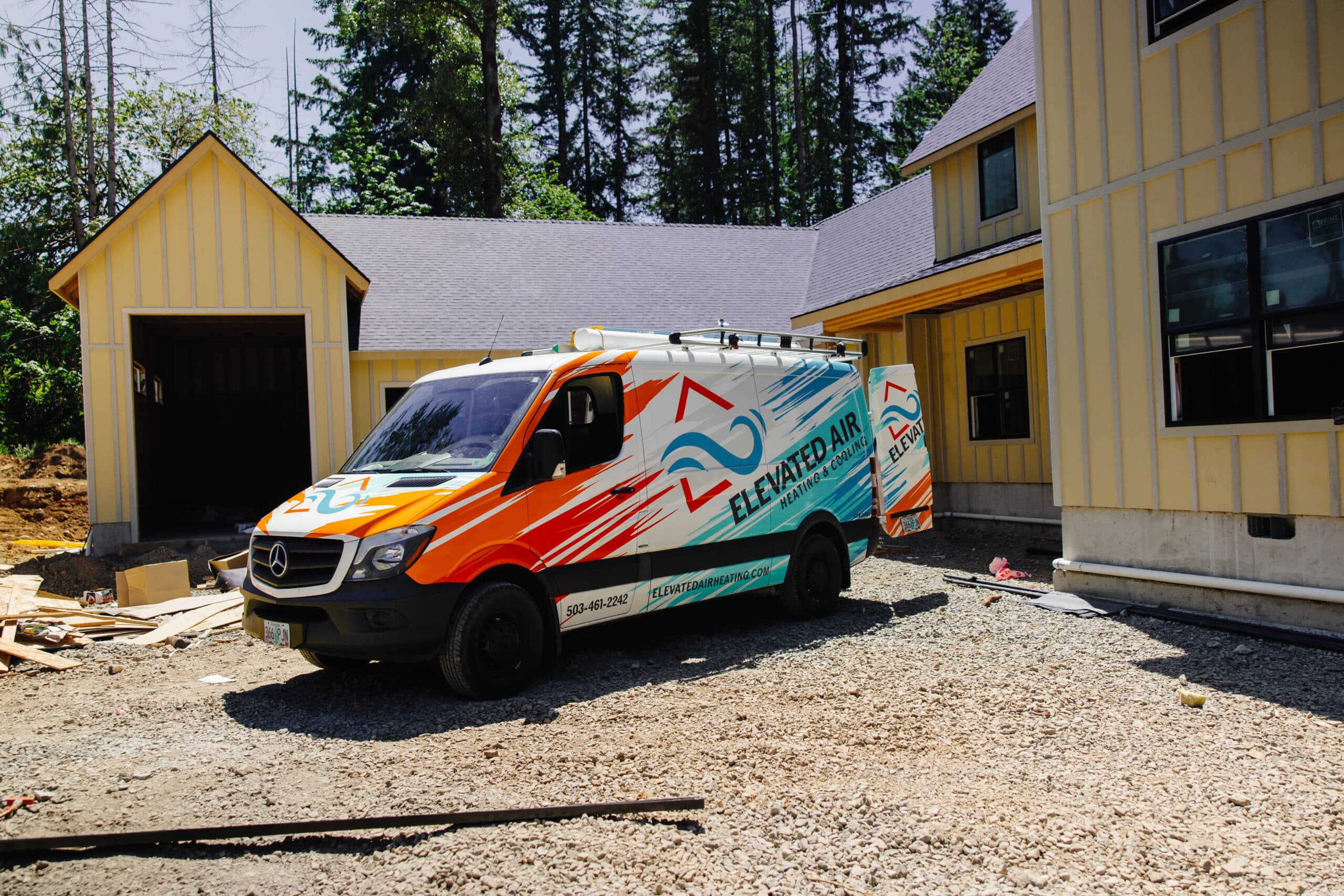 Elevated Air technician in Silverton